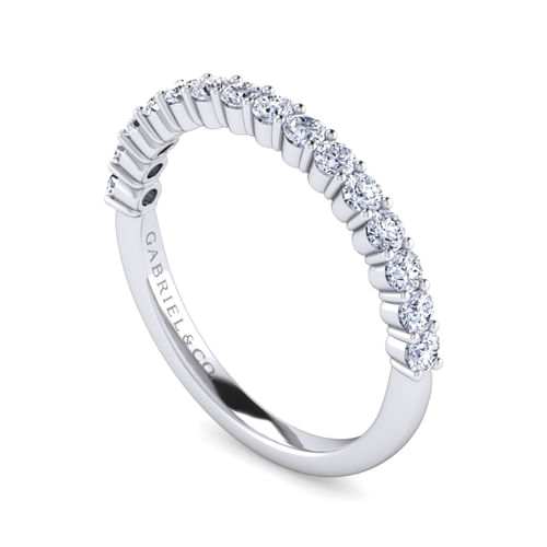 14K White Gold   Matching Wedding Band