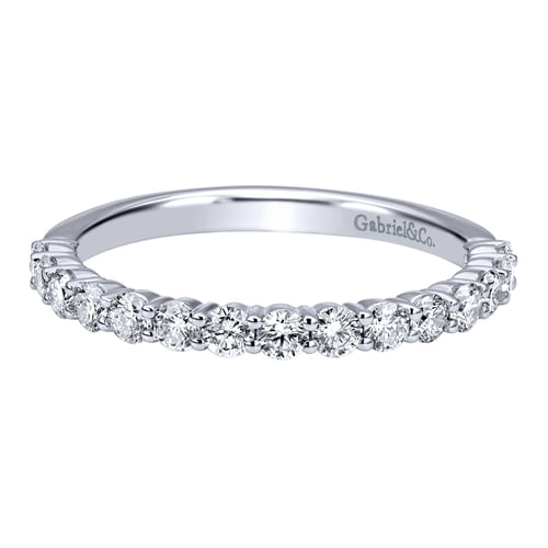 14K White Gold   Matching Wedding Band