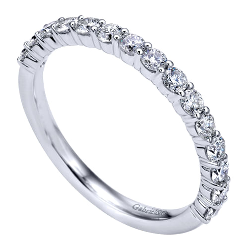 14K White Gold   Matching Wedding Band