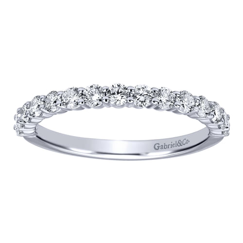14K White Gold   Matching Wedding Band
