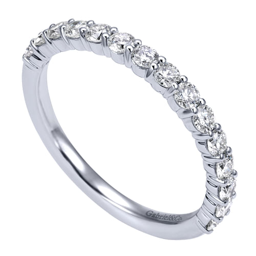 14K White Gold   Matching Wedding Band