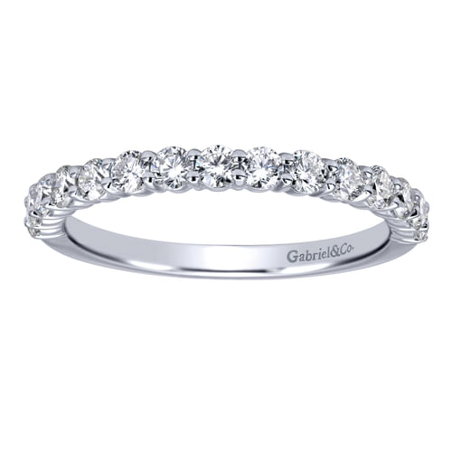 14K White Gold   Matching Wedding Band