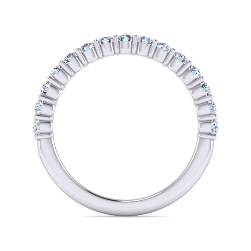 14K White Gold   Matching Wedding Band