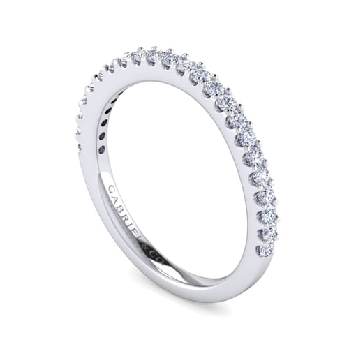 14K White Gold   Matching Wedding Band