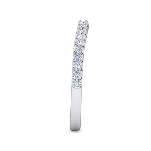14K White Gold   Matching Wedding Band