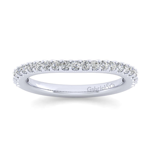 14K White Gold   Matching Wedding Band