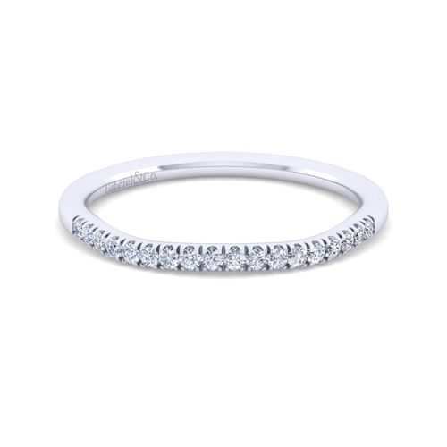 14K White Gold   Matching Wedding Band