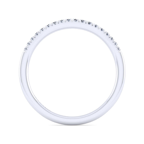 14K White Gold   Matching Wedding Band
