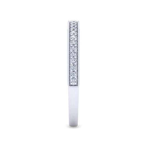14K White Gold   Matching Wedding Band