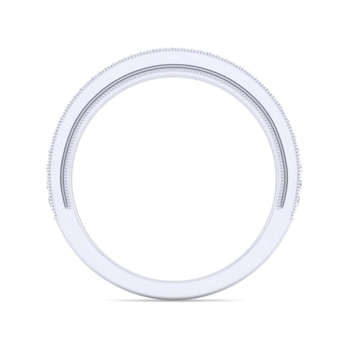 14K White Gold   Matching Wedding Band