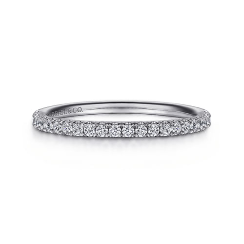 14K White Gold   Matching Wedding Band