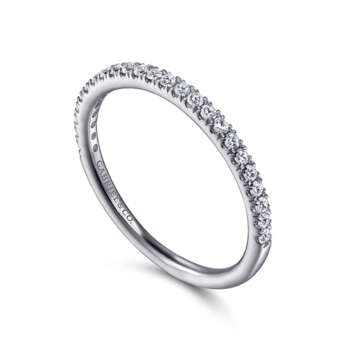 14K White Gold   Matching Wedding Band