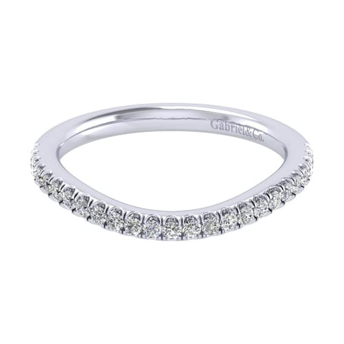 14K White Gold   Matching Wedding Band