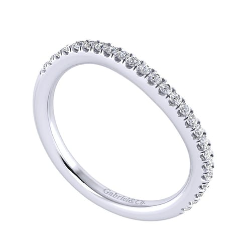 14K White Gold   Matching Wedding Band