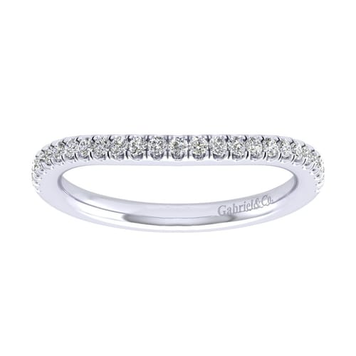 14K White Gold   Matching Wedding Band