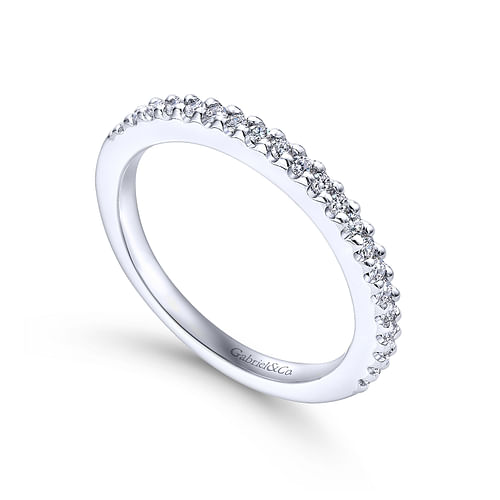 14K White Gold   Matching Wedding Band