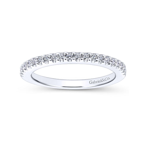 14K White Gold   Matching Wedding Band