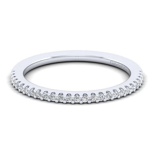 14K White Gold   Matching Wedding Band