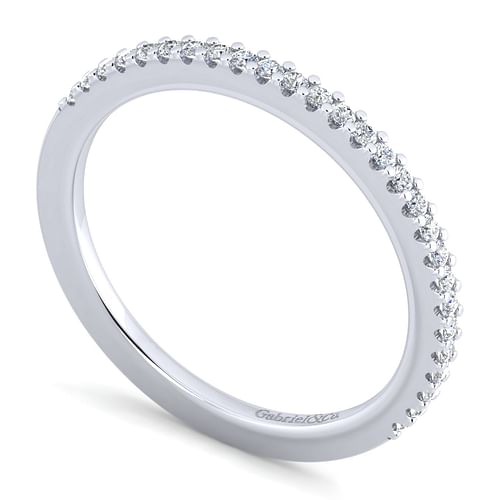 14K White Gold   Matching Wedding Band