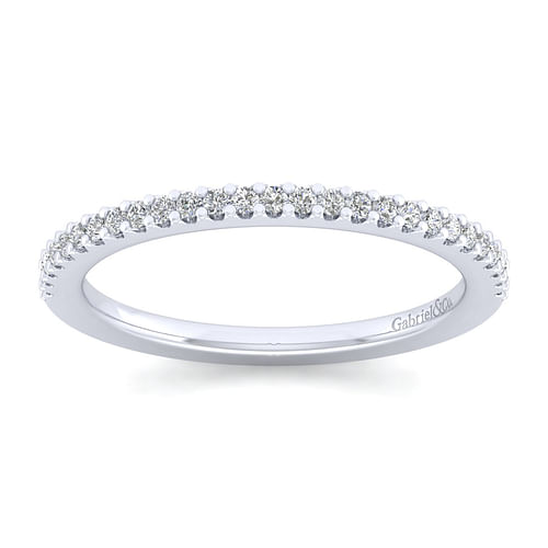 14K White Gold   Matching Wedding Band