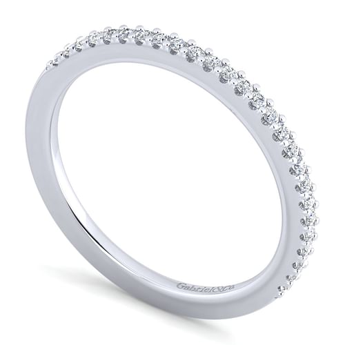 14K White Gold   Matching Wedding Band