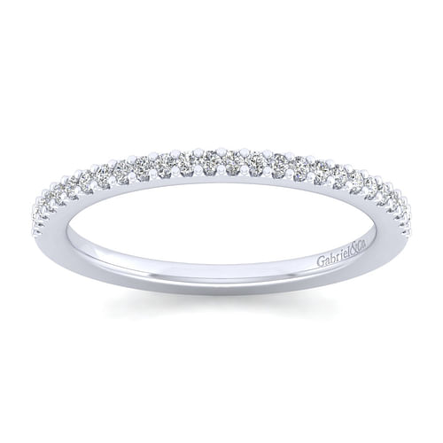 14K White Gold   Matching Wedding Band