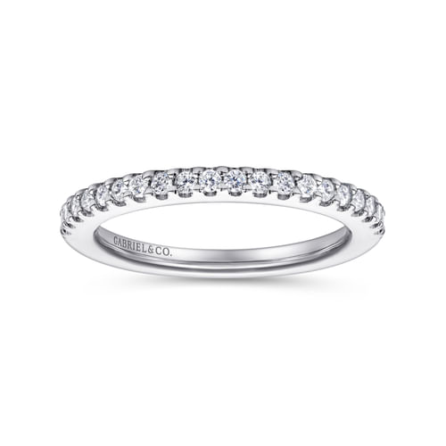 14K White Gold   Matching Wedding Band