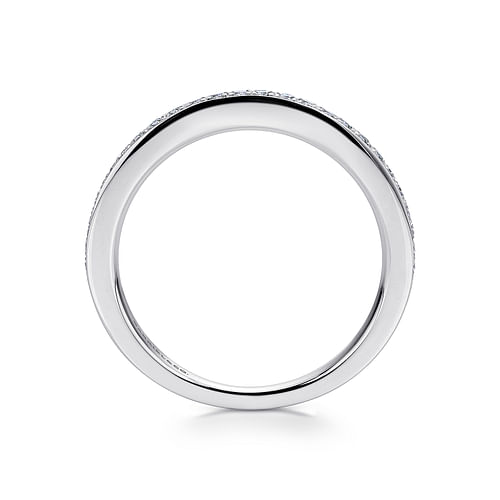 14K White Gold   Matching Wedding Band