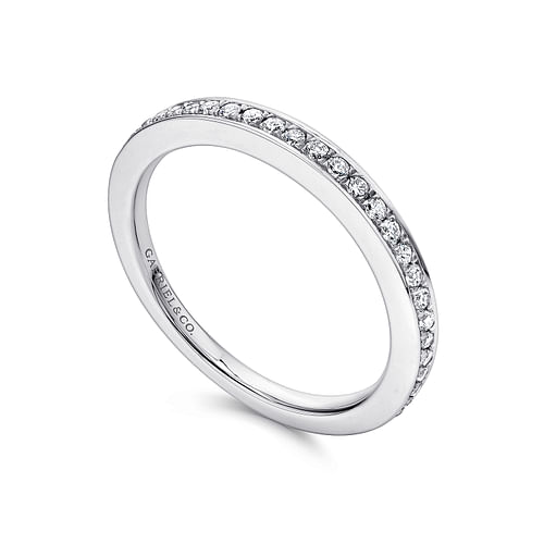 14K White Gold   Matching Wedding Band