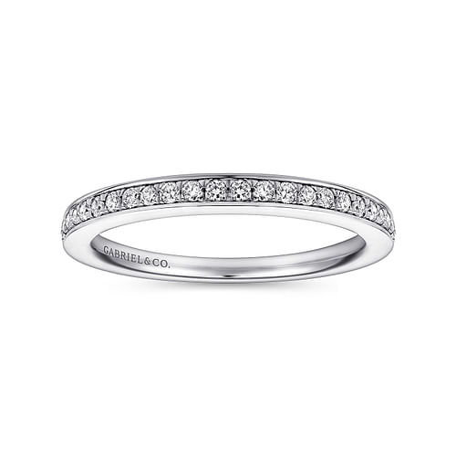 14K White Gold   Matching Wedding Band