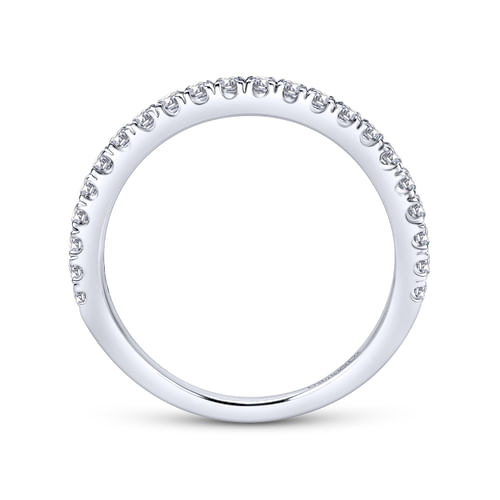 14K White Gold   Matching Wedding Band