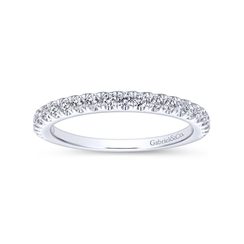 14K White Gold   Matching Wedding Band
