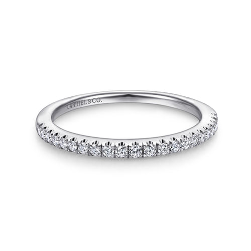 14K White Gold   Matching Wedding Band