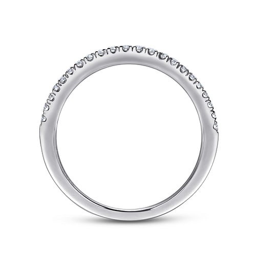14K White Gold   Matching Wedding Band