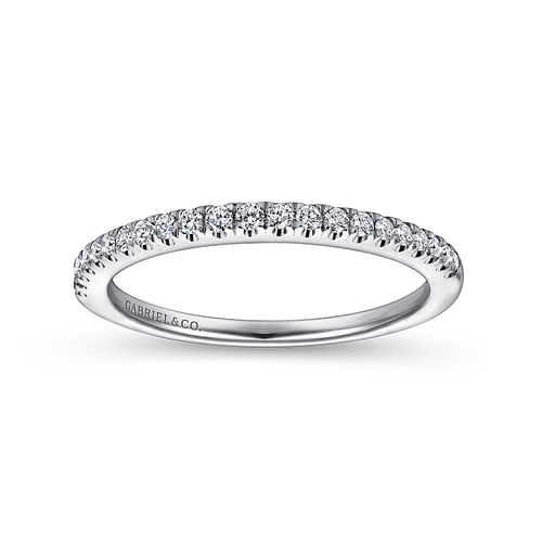 14K White Gold   Matching Wedding Band