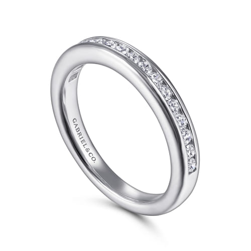 14K White Gold   Matching Wedding Band