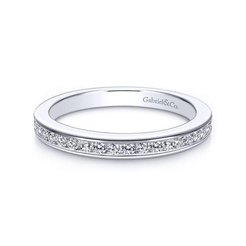 14K White Gold   Matching Wedding Band