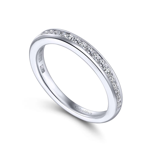 14K White Gold   Matching Wedding Band