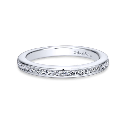 14K White Gold   Matching Wedding Band