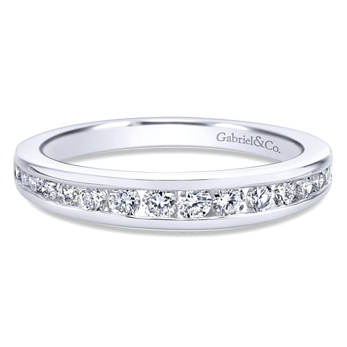 14K White Gold   Matching Wedding Band