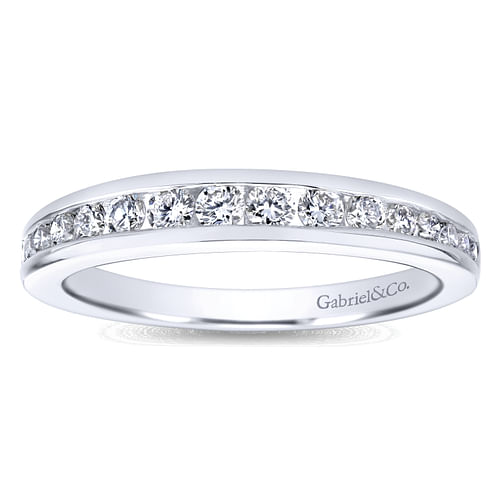 14K White Gold   Matching Wedding Band