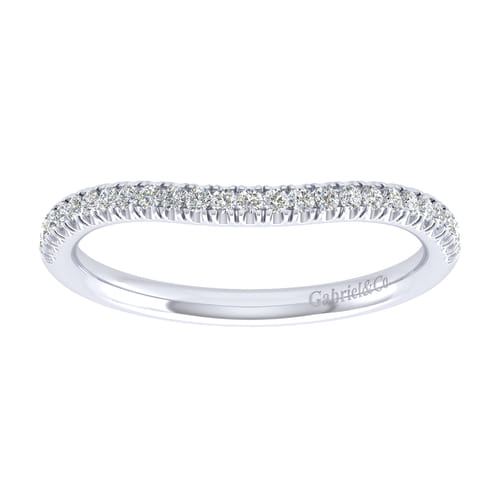 14K White Gold   Matching Wedding Band