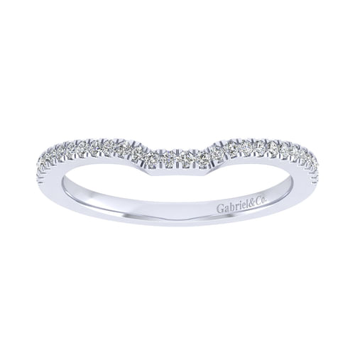 14K White Gold   Matching Wedding Band