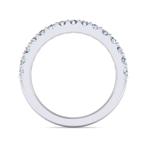 14K White Gold   Matching Wedding Band