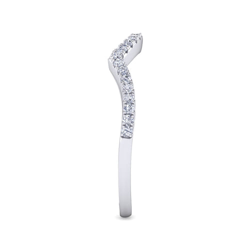 14K White Gold   Matching Wedding Band