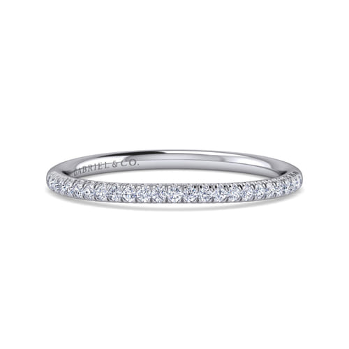 14K White Gold Matching Wedding Band 14K White Gold Matching Wedding Band