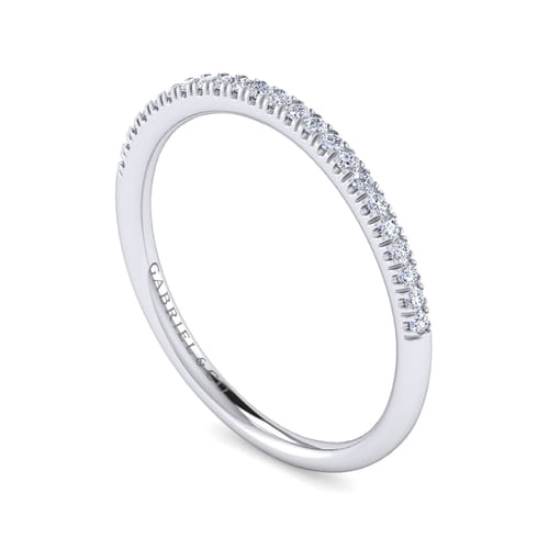14K White Gold Matching Wedding Band 14K White Gold Matching Wedding Band