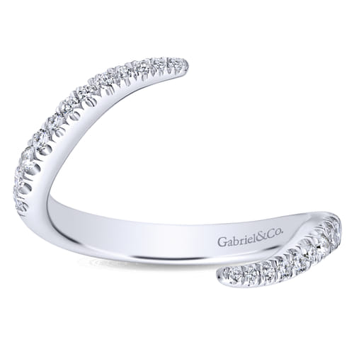 14K White Gold   Matching Wedding Band