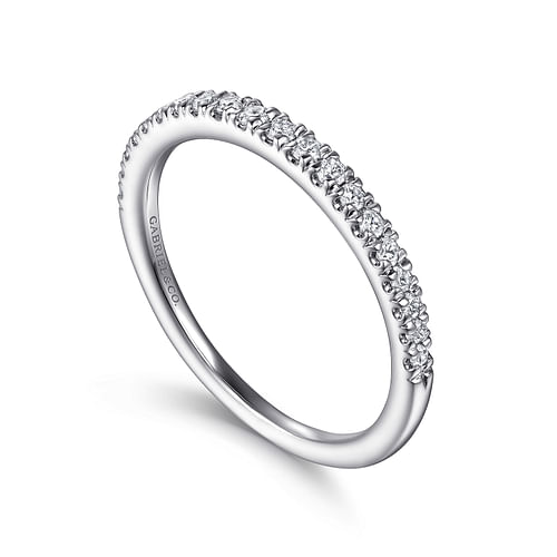 14K White Gold   Matching Wedding Band