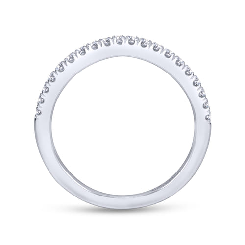 14K White Gold   Matching Wedding Band